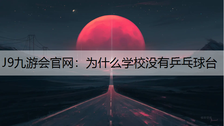 为什么学校没有乒乓球台